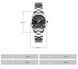 Женские наручные часы Skmei 1620 Серебристые с черным L9006930 фото 3
