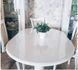 Силиконовая скатерть на стол Soft Glass Мягкое стекло 1.2х1.0 м (толщина 1.5мм) L150003 фото 3