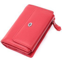 Кошелек с монетницей из натуральной кожи ST Leather 22739 Красный b22739 фото