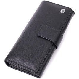 Женский кошелек из натуральной кожи ST Leather 22548 Черный b22548 фото
