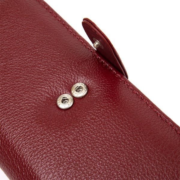 Сучасний гаманець для жінок ST Leather 19392 Темно-червоний b19392 фото