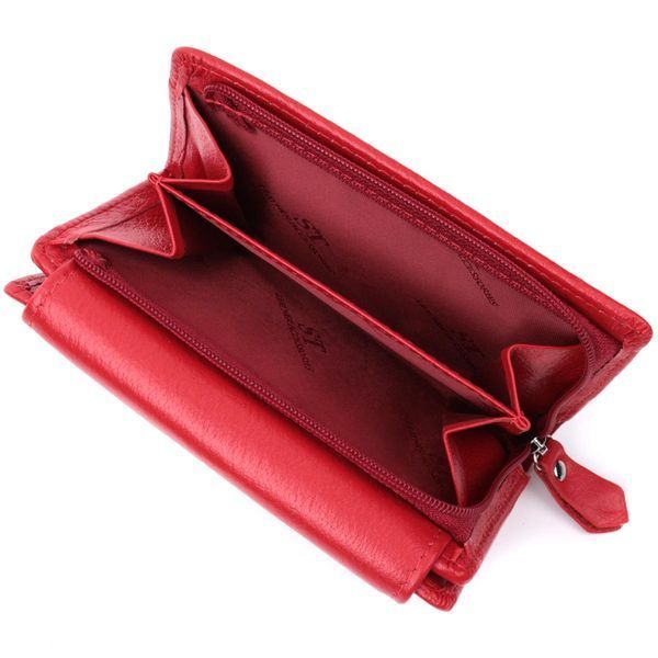 Кошелек с монетницей из натуральной кожи ST Leather 22739 Красный b22739 фото