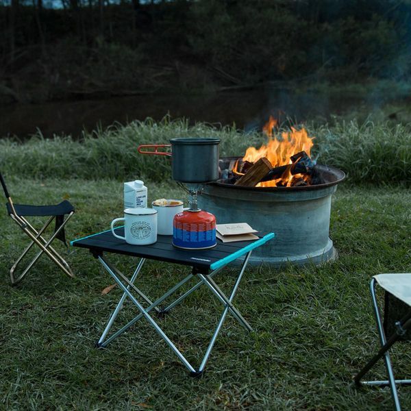 Раскладной туристический стол Naturehike NH19Z008-Z алюминий 68х46х40.5 см (Черный) L712325 фото