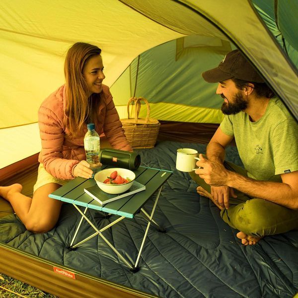 Раскладной туристический стол Naturehike NH19Z008-Z алюминий 68х46х40.5 см (Черный) L712325 фото
