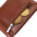 Удобный зажим для денег из натуральной гладкой кожи ST Leather 19427 Коричневый b19427 фото 6