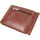 Удобный зажим для денег из натуральной гладкой кожи ST Leather 19427 Коричневый b19427 фото 2
