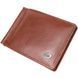 Удобный зажим для денег из натуральной гладкой кожи ST Leather 19427 Коричневый b19427 фото 1