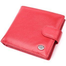 Женский трендовый бумажник из натуральной кожи ST Leather 22555 Красный b22555 фото