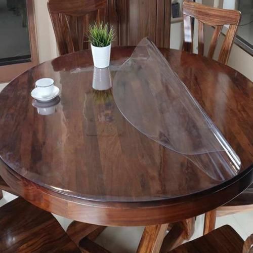 М'яке скло Прозора силіконова скатертина на стіл Soft Glass Захист для меблів 1.4х1.0 м (товщина 1.5 мм) L150005 фото