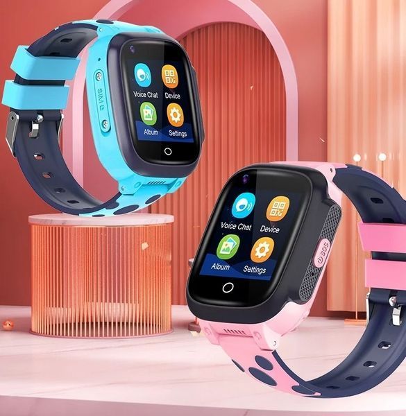 Детские умные наручные часы Smart Baby Watch Y95H 4G с GPS Розовый L900684 фото