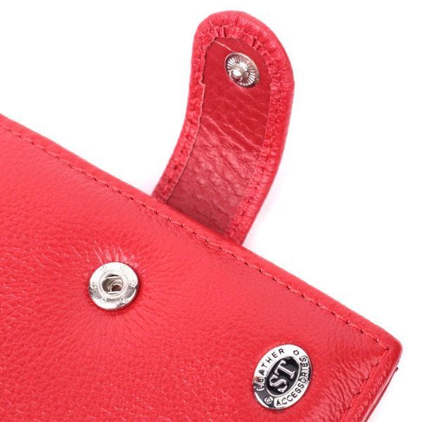 Женский трендовый бумажник из натуральной кожи ST Leather 22555 Красный b22555 фото