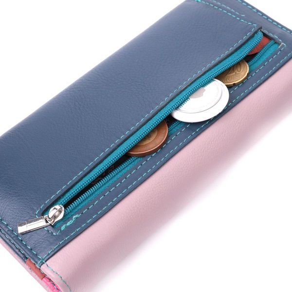 Женский практичный кошелек из натуральной кожи ST Leather 22521 Разноцветный b22521 фото