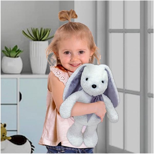 Игрушка мягконабивная Зайка серый 32 см RT-МС 080501-18 фото