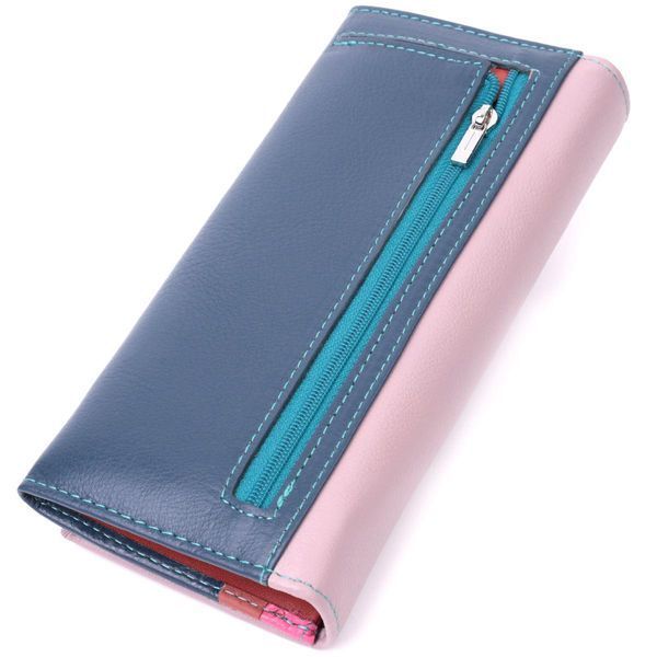 Женский практичный кошелек из натуральной кожи ST Leather 22521 Разноцветный b22521 фото
