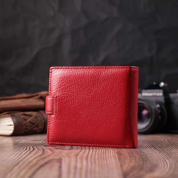 Женский трендовый бумажник из натуральной кожи ST Leather 22555 Красный b22555 фото
