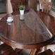 М'яке скло Прозора силіконова скатертина на стіл Soft Glass Захист для меблів 1.4х1.0 м (товщина 1.5 мм) L150005 фото 5