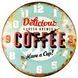 Годинник настінний Technoline WT5020 Coffee 39.5х39.5х3 см DDAS301211 фото 1