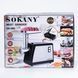 Электрическая мясорубка профессиональная Sokany SK-089 электромясорубка бытовая для фарша 3500 Вт SK089 фото 9