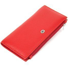 Женский кожаный кошелек ST Leather&nbsp;19381 Красный b19381 фото