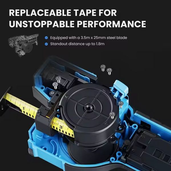 Рулетка лазерная Agegmet Mileseey DTX10 bluetooth L718736 фото