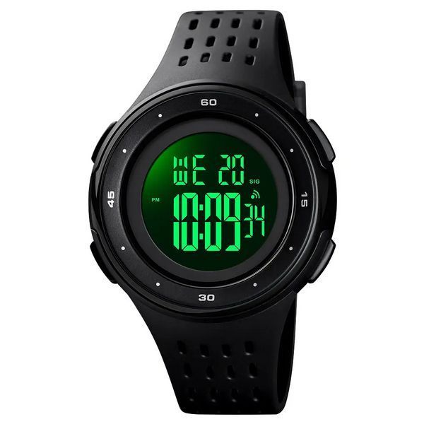 Мужские наручные часы Skmei 1537 Черные L900713 фото