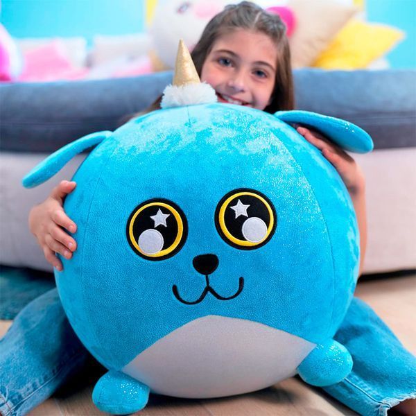 Игровой набор Синий песик Biggies надувная игрушка, насос 45 см RT-BIG001-UD фото