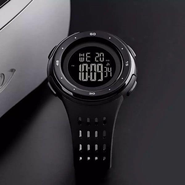 Мужские наручные часы Skmei 1537 Черные L900713 фото