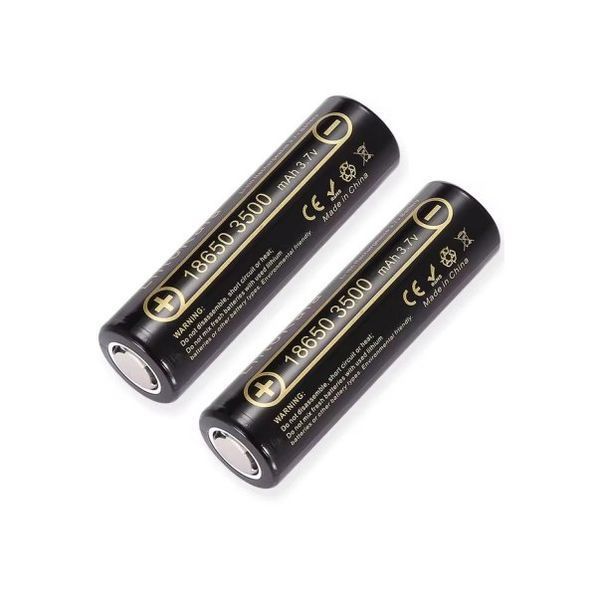 Акумулятор LiitoKala Lii-35A-PCB 18650 3500 mAh Li-ion 3.7V (з захистом) Чорний L719392 фото