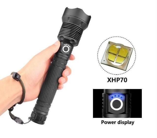 Фонарь ручной аккумуляторный Xanes 1282 XHP70 Фонарик L128209 фото