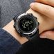 Годинник чоловічий спортивний з компасом Skmei 2096 Compass (Чорний з сріблястим) L703165 фото 7