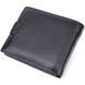 Мужской горизонтальный бумажник из натуральной кожи ST Leather 22455 Черный b22455 фото 2