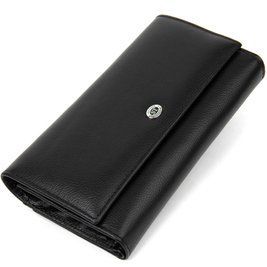 Универсальный женский кошелек ST Leather&nbsp;19388 Черный b19388 фото