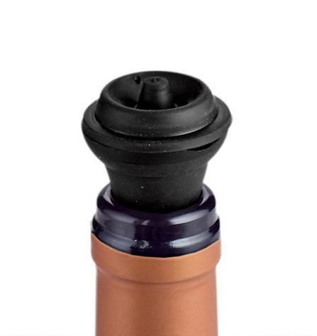 Помпа для вина Vacuum Wine Saver з 2 пробками, вакуумний насос для закупорювання пляшки EM-2991 фото