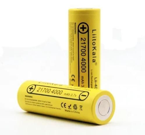 Акумулятор Liitokala 21700 Lii-40A 3.7 V 4000mAh в кейсі Оригінал L217009 фото