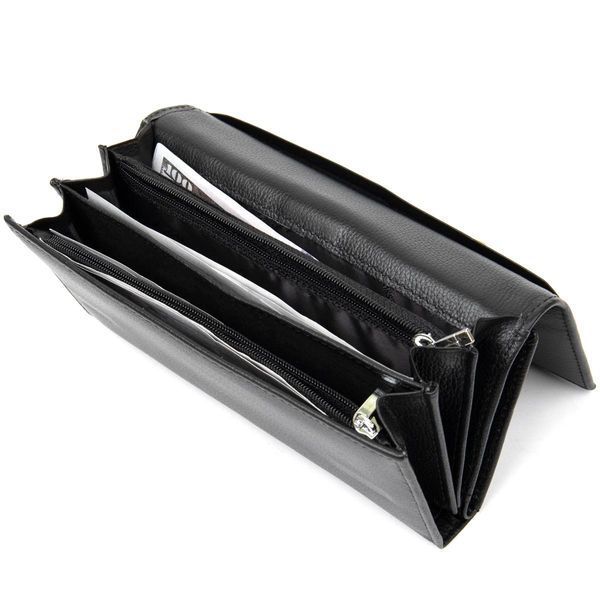 Универсальный женский кошелек ST Leather&nbsp;19388 Черный b19388 фото