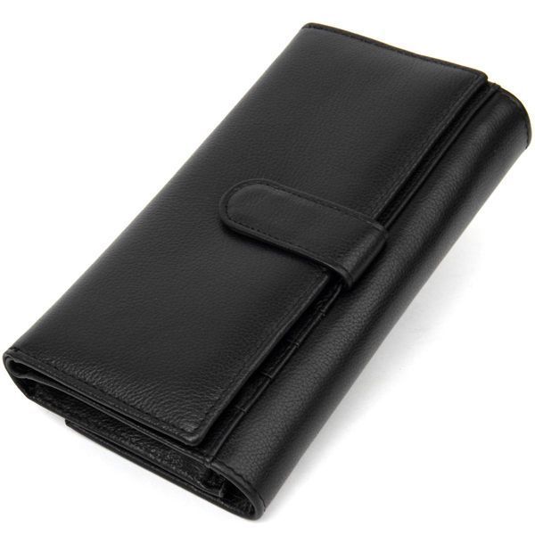 Универсальный женский кошелек ST Leather&nbsp;19388 Черный b19388 фото