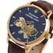 Чоловічий наручний годинник Besta Skeleton UA (Коричневий) L703009 фото 2