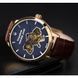 Чоловічий наручний годинник Besta Skeleton UA (Коричневий) L703009 фото 9