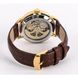 Чоловічий наручний годинник Besta Skeleton UA (Коричневий) L703009 фото 3