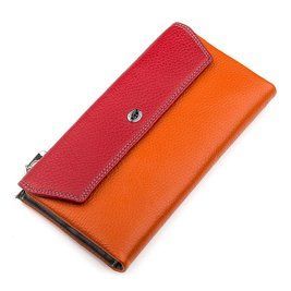 Кошелек женский ST Leather 18406 многофункциональный Красный b18406 фото