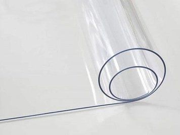 Мягкое стекло Прозрачная силиконовая скатерть на стол Soft Glass Защита для мебели 1.8х1.0м (толщина 1.5мм) L150008 фото