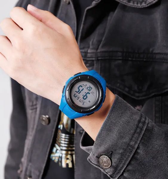 Мужские спортивные часы Skmei 1535 Dive Синие L900716 фото