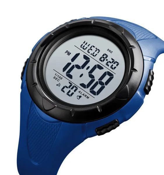 Мужские спортивные часы Skmei 1535 Dive Синие L900716 фото