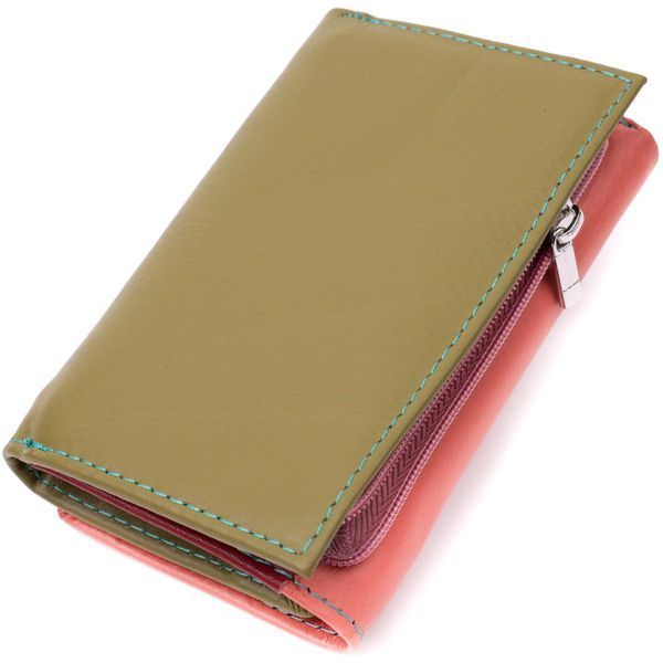 Модный женский кошелек из натуральной кожи ST Leather 19464 Разноцветный b19464 фото