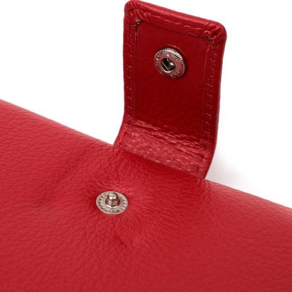 Женский вертикальный кошелек-клатч из натуральной кожи ST Leather 22536 Красный b22536 фото