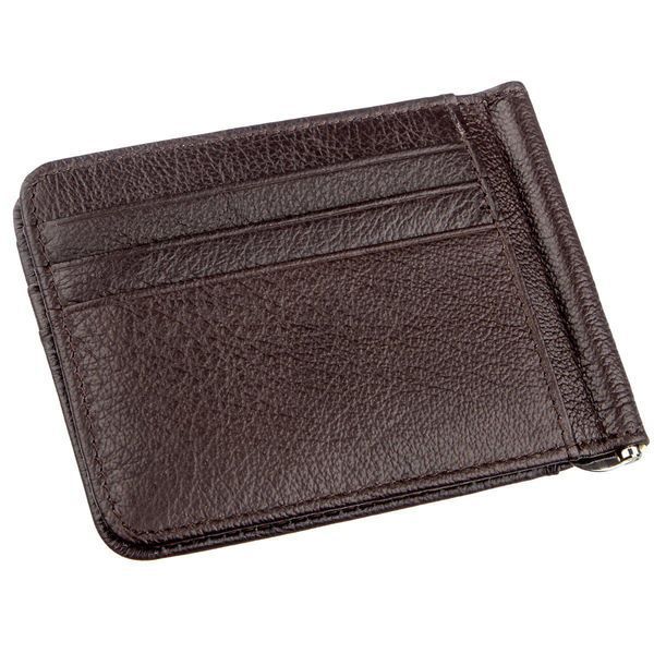 Мужской зажим для денег ST Leather 18941 Коричневый b18941 фото