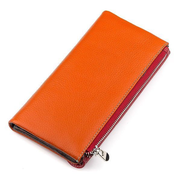 Кошелек женский ST Leather 18406 многофункциональный Красный b18406 фото