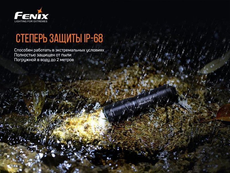 Ручной фонарик Fenix E01 V2.0 100лм 1хААА (Черный) L703333 фото