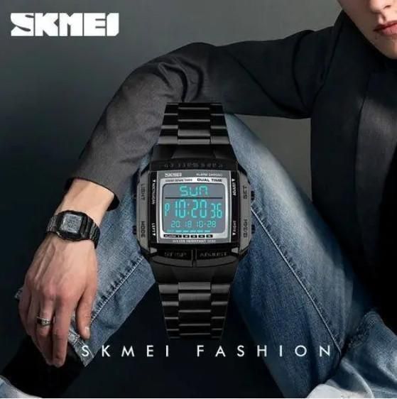 Спортивные часы Skmei Illuminator Черные L138102 фото