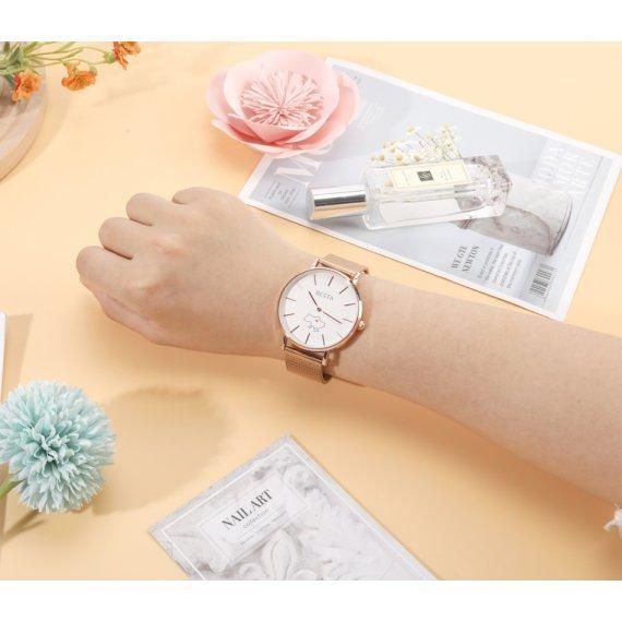 Годинник наручний класичний Besta Love UA Rosegold L703052 фото